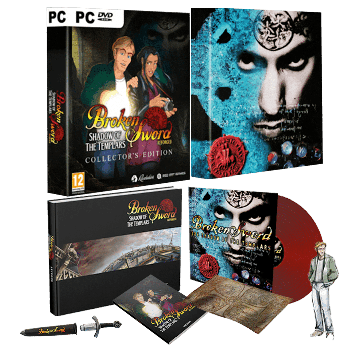 visuel produit les chevaliers de baphomet remake collector pc