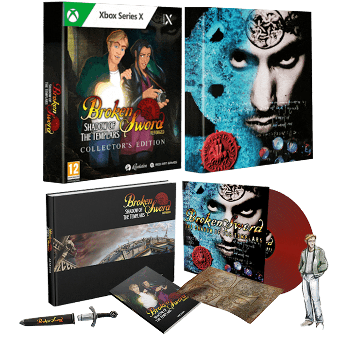 visuel produit les chevaliers de baphomet remake collector xbox