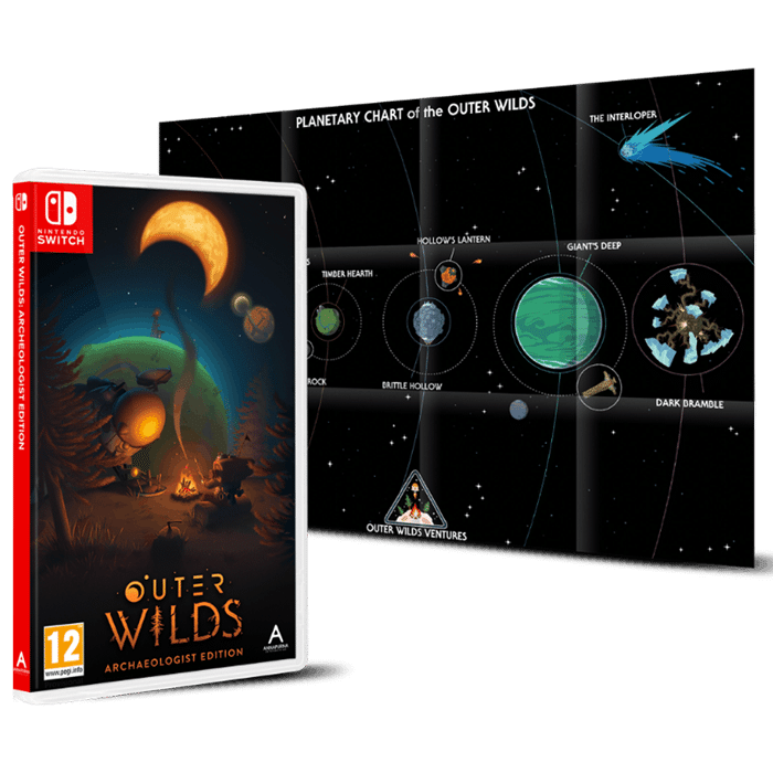 outer wilds switch version boîte visuel produit