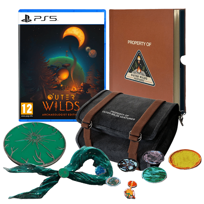 visuel produit outer wilds ps5 collector i am 8 bits