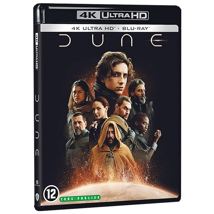 dune blu ray 4k avec blu ray visuel produit