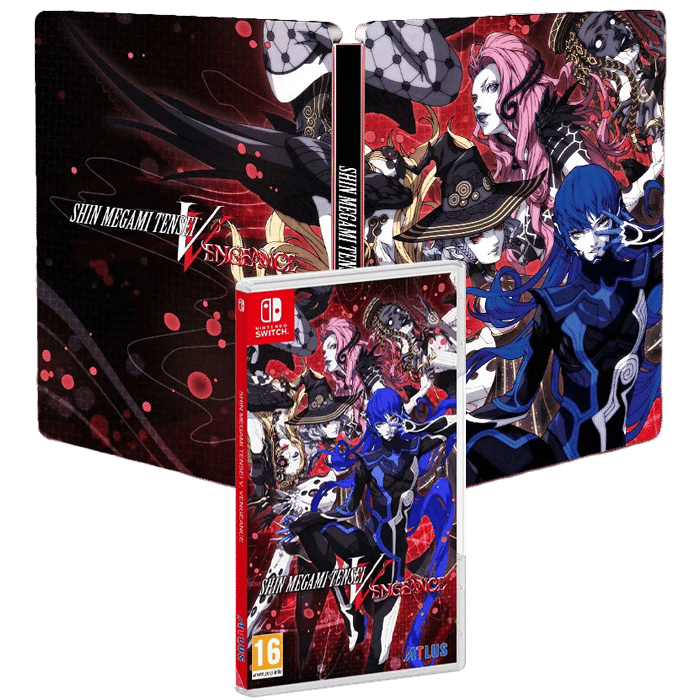 shin megami tensei 5 vengeance steelbook switch visuel produit v4