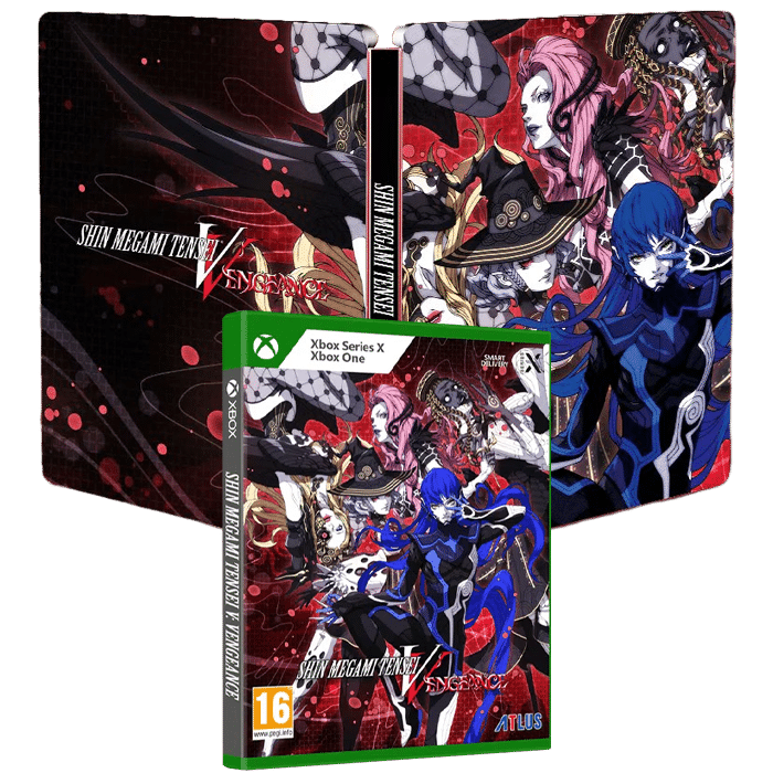 shin megami tensei 5 vengeance steelbook xbox visuel produit v3