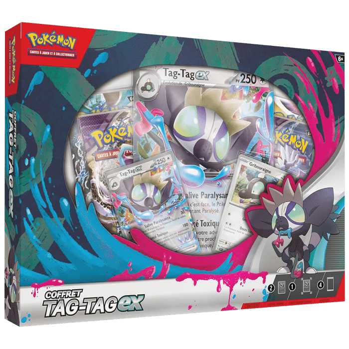 tag tag ex pokémon visuel produit