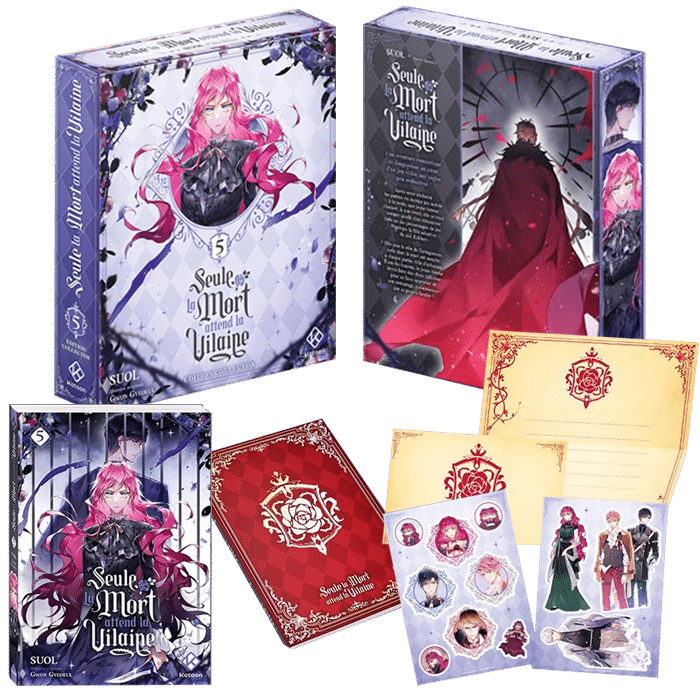 seule la mort attend la vilaine tome 5 collector visuel produit