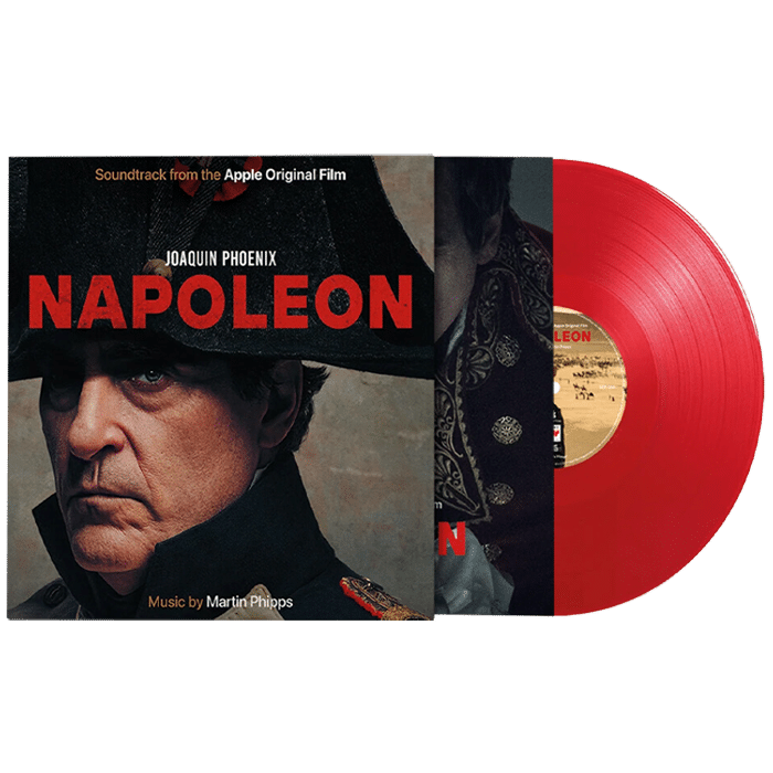 vinyles rouge napoléon bande originale visuel produit