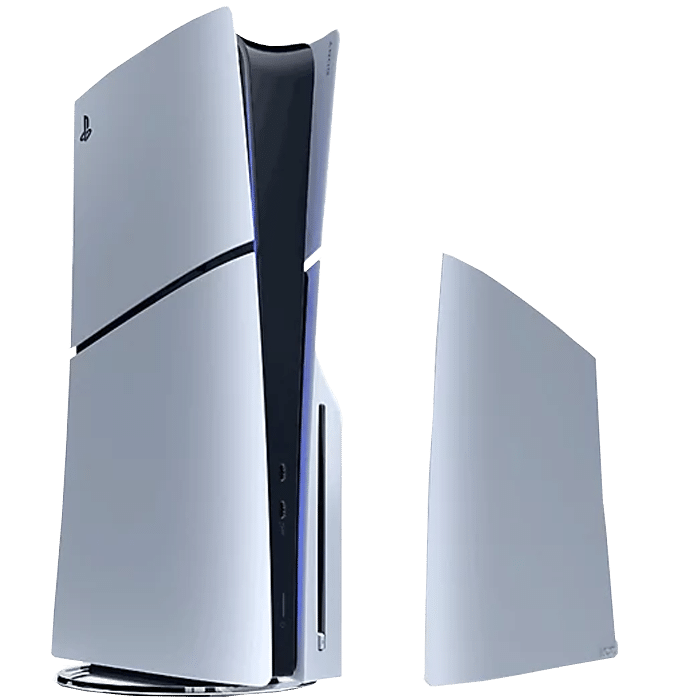 facade sterling silver ps5 slim visuel produit