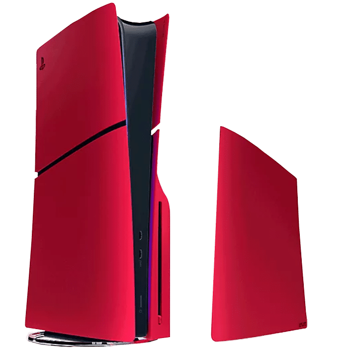 facade volcanic red ps5 slim visuel produit