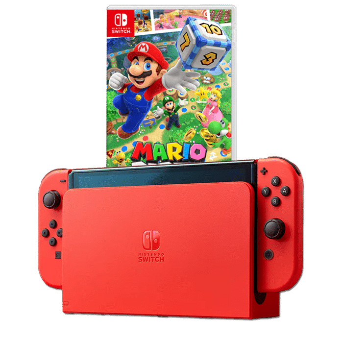 pack switch oled mario party visuel produit
