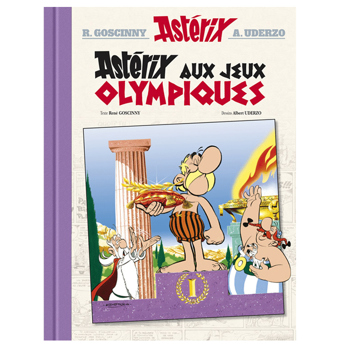 astérix aux jeux olympiques luxe 65 ans visuel produit
