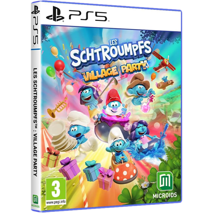 Les Schtroumpfs Village Party PS5 visuel produit