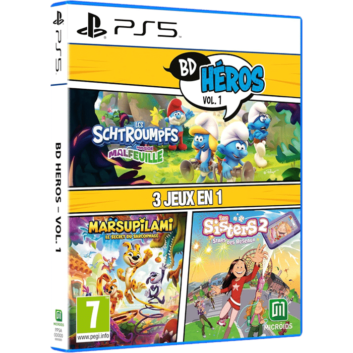Pack BD Héros Volume 1 PS5 visuel produit
