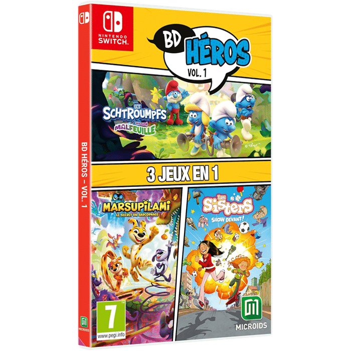 Pack BD Héros Volume 1 switch visuel produit