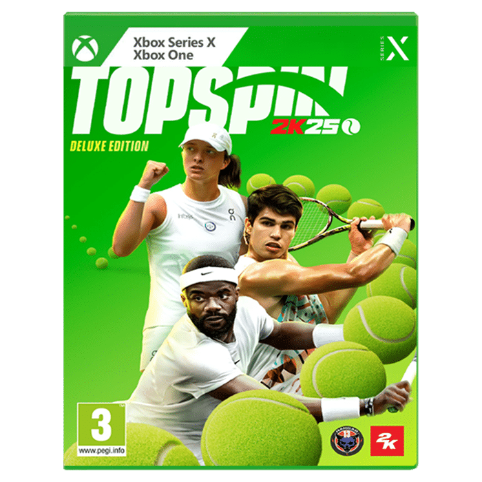 top spin 2k25 edition deluxe xbox series visuel produit def