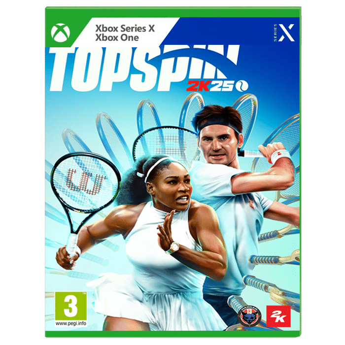 top spin 2k25 visuel produit xbox series x
