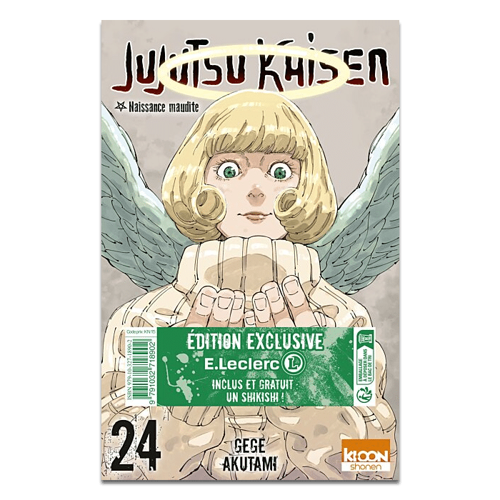 jujutsu kaisen tome 24 edition eleclerc exclusif visuel produit