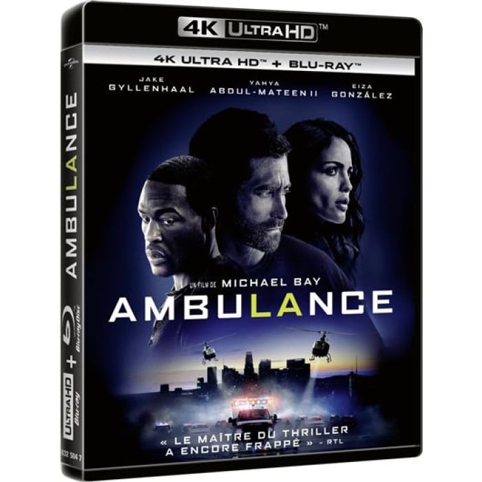 ambulance blu ray 4k blu ray visuel produit