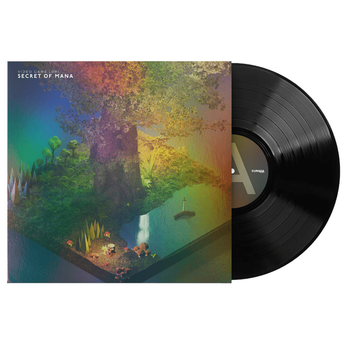 vinyle video game lofi secret of mana visuel produit