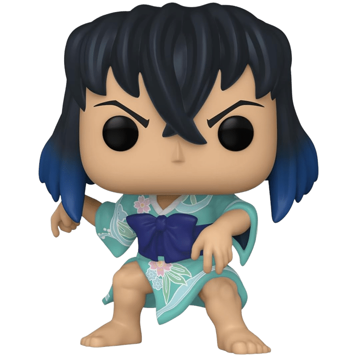 funko pop demon slayer inosuke en kimono visuel produit