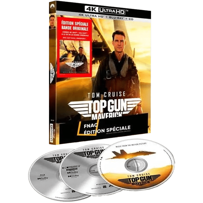 top gun maverick 4k edition limitée fnac visuel produit