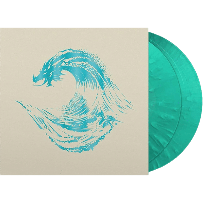Guild Wars 2 End Of Dragons Vinyle Bleu Vert visuel produit