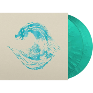 Guild Wars 2 End Of Dragons Vinyle Bleu Vert visuel produit
