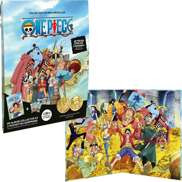 Starter Kit Mini Médailles One Piece visuel produit