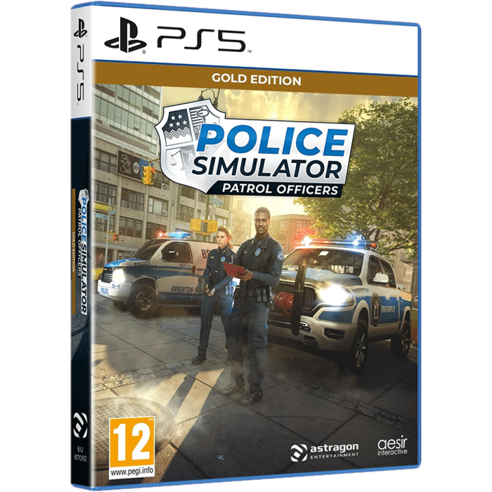 Police Simulator Patrol Officers Gold Edition PS5 visuel produit