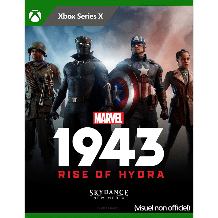 marvel 1943 rise of hydra xbox series x visuel produit provisoire