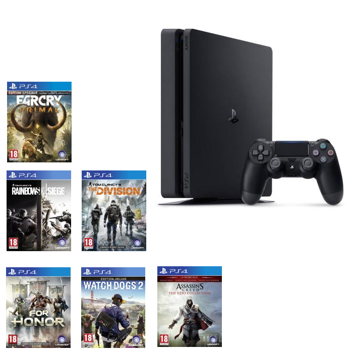 PS4 Slim pas cher au choix