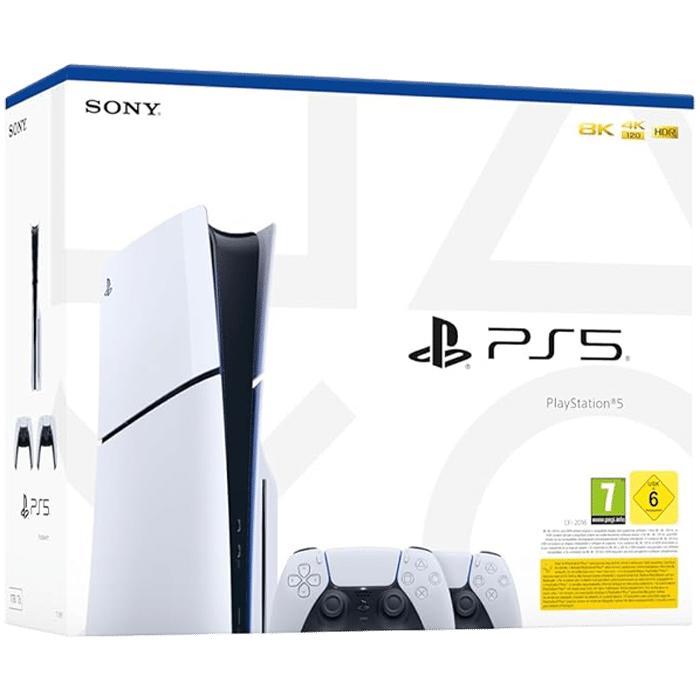 console ps5 slim standard 2 manettes visuel produit v2