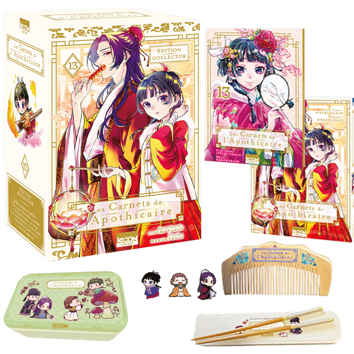 carnets de l'apothicaire tome 13 collector visuel produit