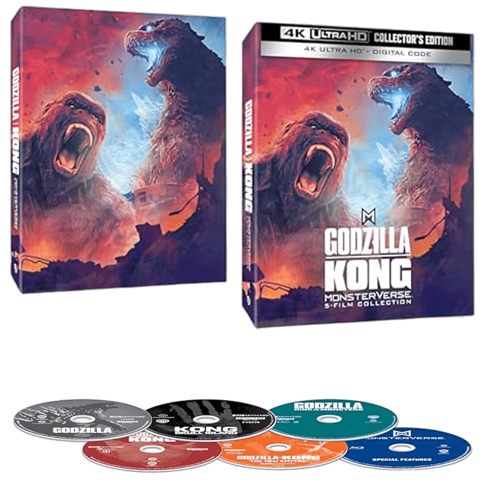 godzilla kong 4k collector 5 films visuel produit