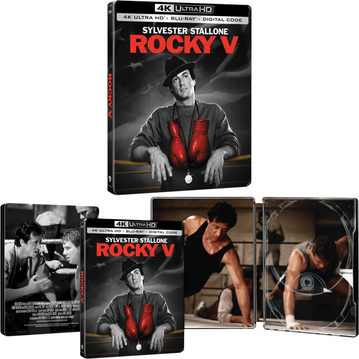 Rocky 5 4K Steelbook visuel produit