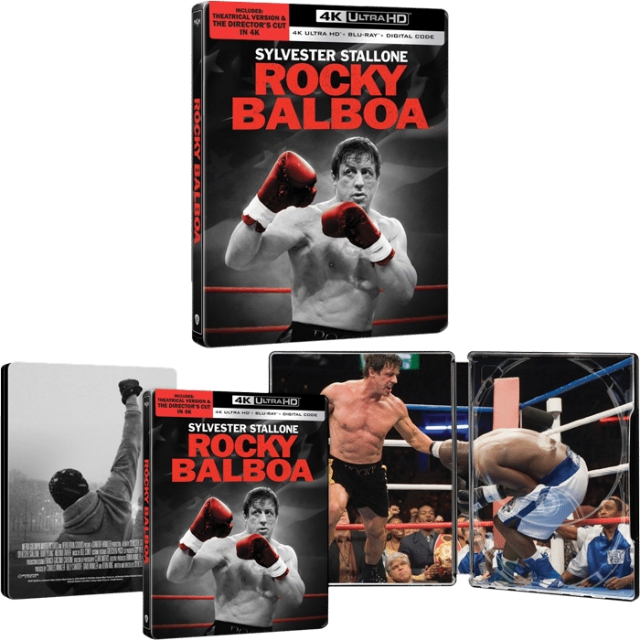 Rocky balboa 4K Steelbook visuel produit
