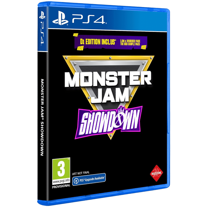 monster jam showdown ps4 visuel produit