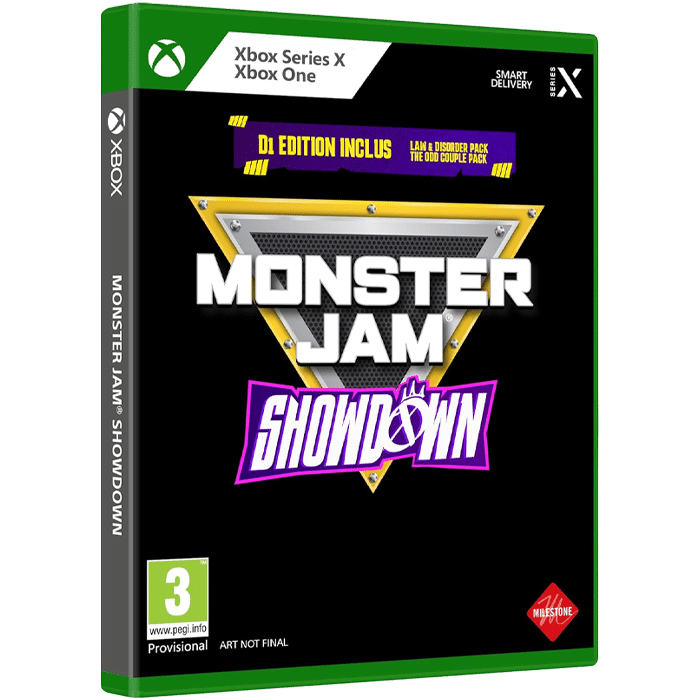 monster jam showdown xbox visuel produit