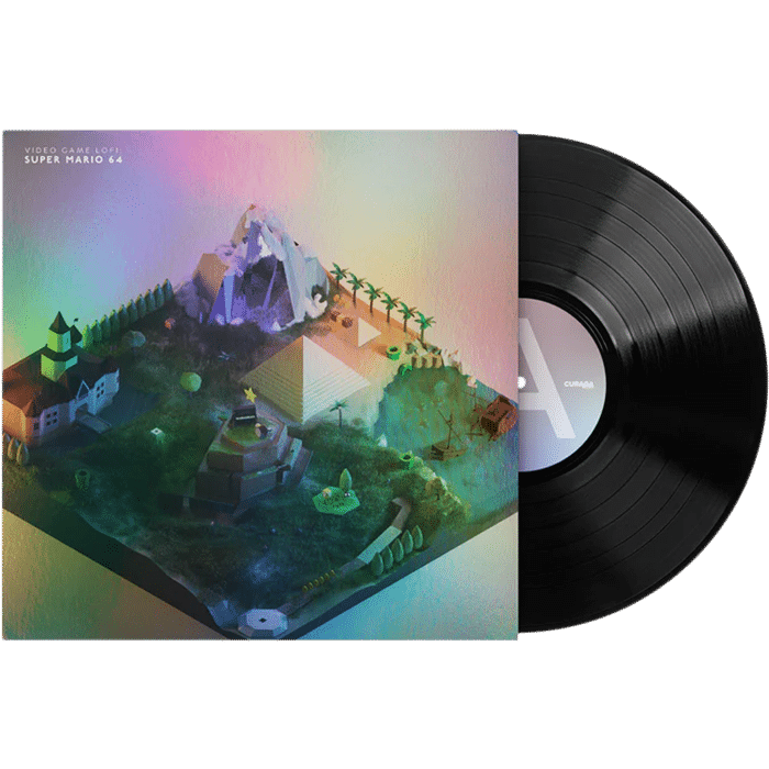 Vinyle Video Game Lofi Super Mario 64 visuel produit