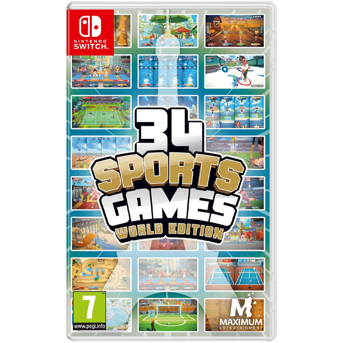 34 sports games world edition switch visuel produit