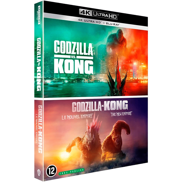godzilla x kong 2 films blu ray 4k visuel produit