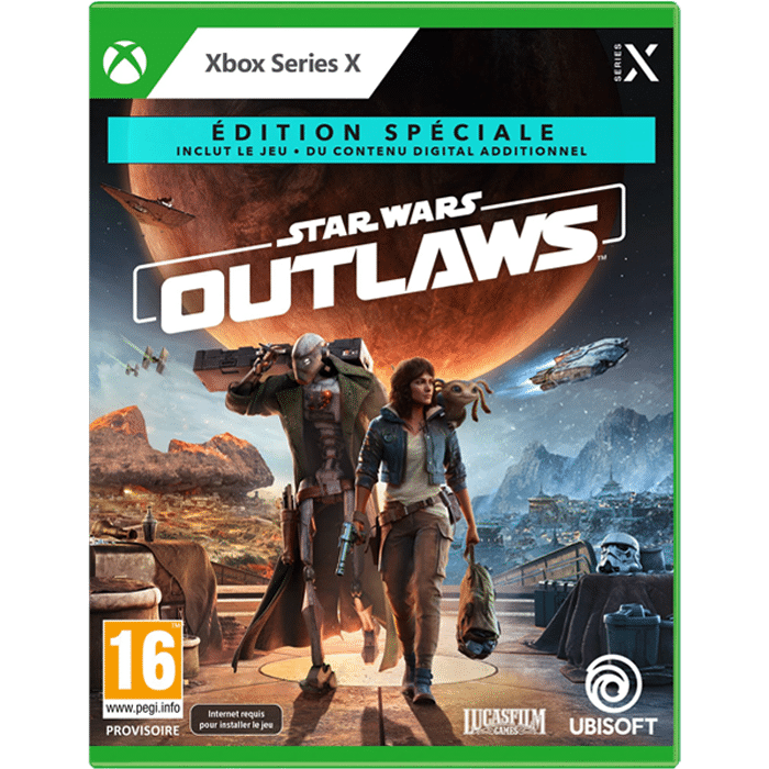 Star Wars Outlaws Edition Spéciale xbox series x visuel produit