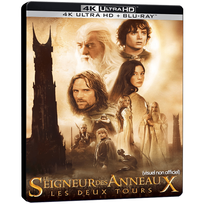 les deux tours 4k steelbook provisoire visuel produit