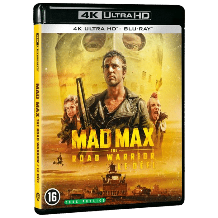 mad max 2 blu ray 4k visuel produit