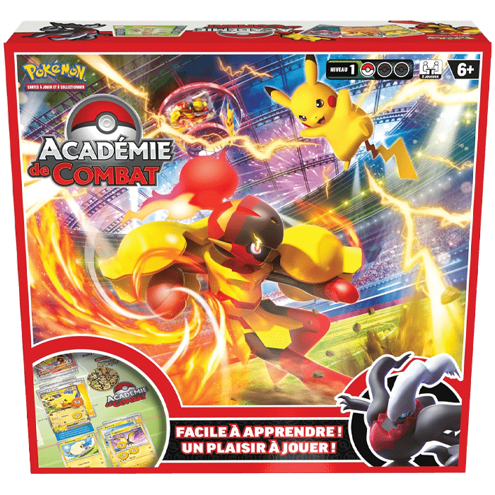 pokémon académie de combat visuel produit