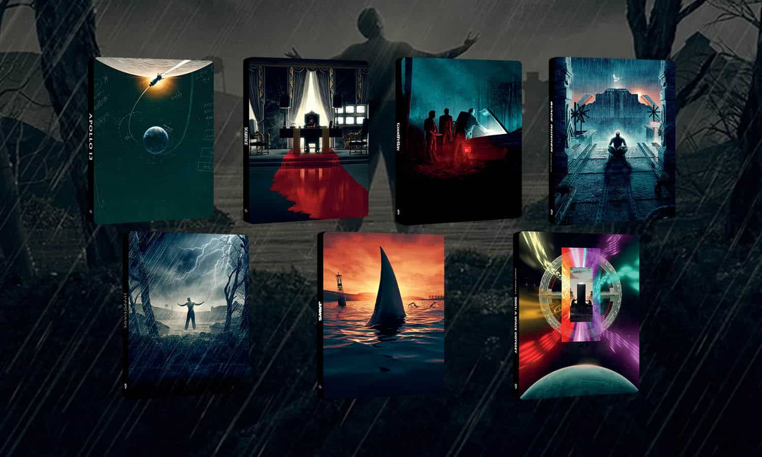 SLIDER Blu Ray 4K Steelbook Vault 7 films cultes à venir