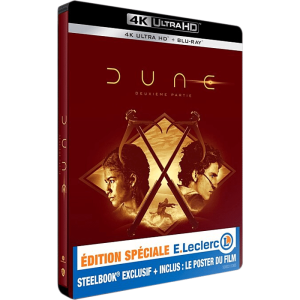 Dune 2 4K Steelbook Edition Leclerc visuel definitif produit