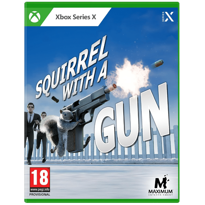 squirrel with a gun xbox series x visuel produit