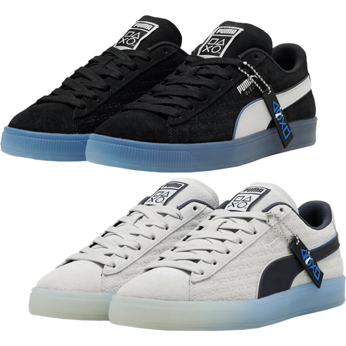 sneakers suede puma x playstation visuel produit