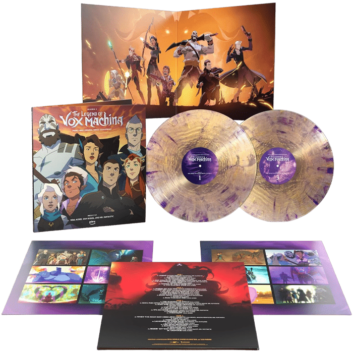vinyles legend of vox machina saison 2 visuel produit