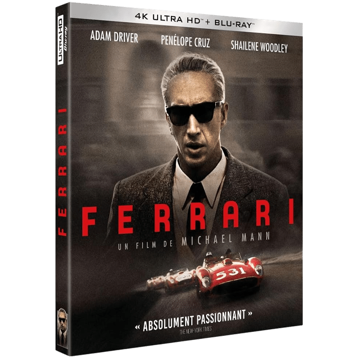 ferrari blu ray 4k visuel produit